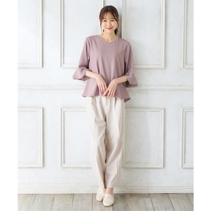 トップス ブラウス 大きいサイズ | Honeys | 詳細画像7 