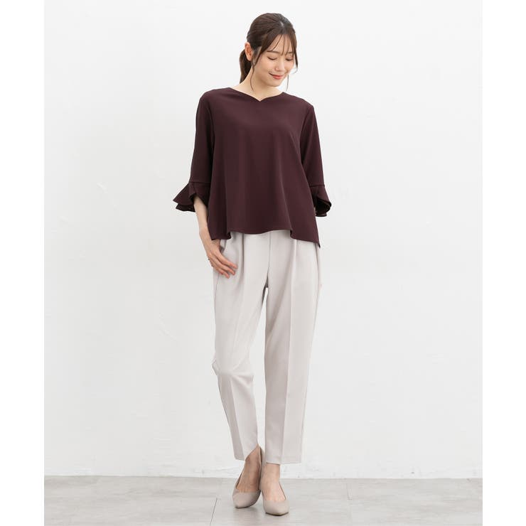 トップス ブラウス 大きいサイズ | Honeys | 詳細画像9 