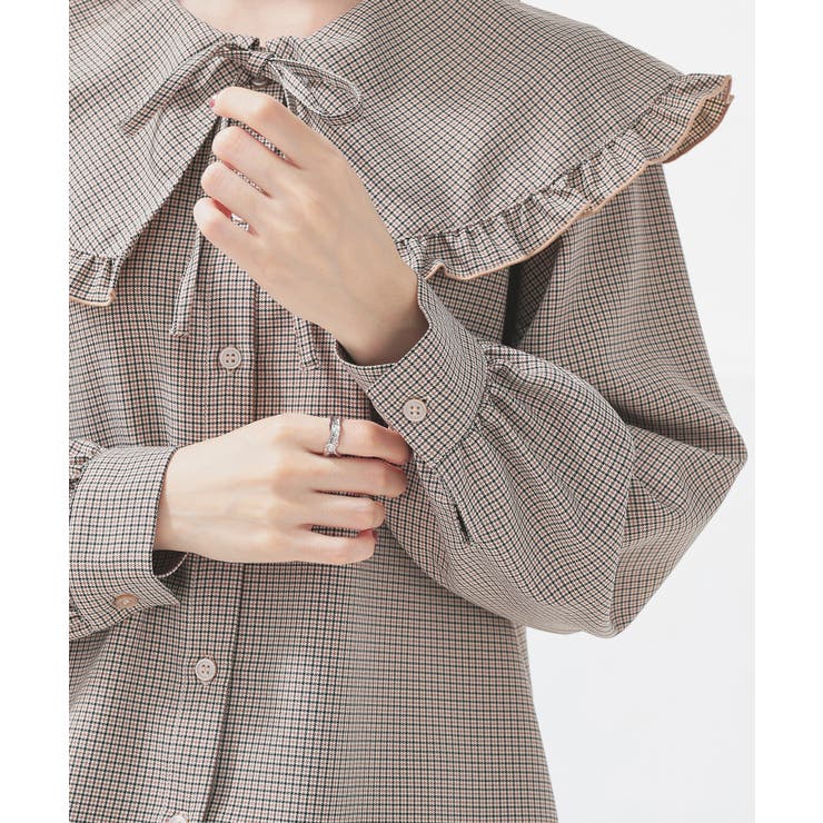 トップス ブラウス 長袖 | Honeys | 詳細画像13 