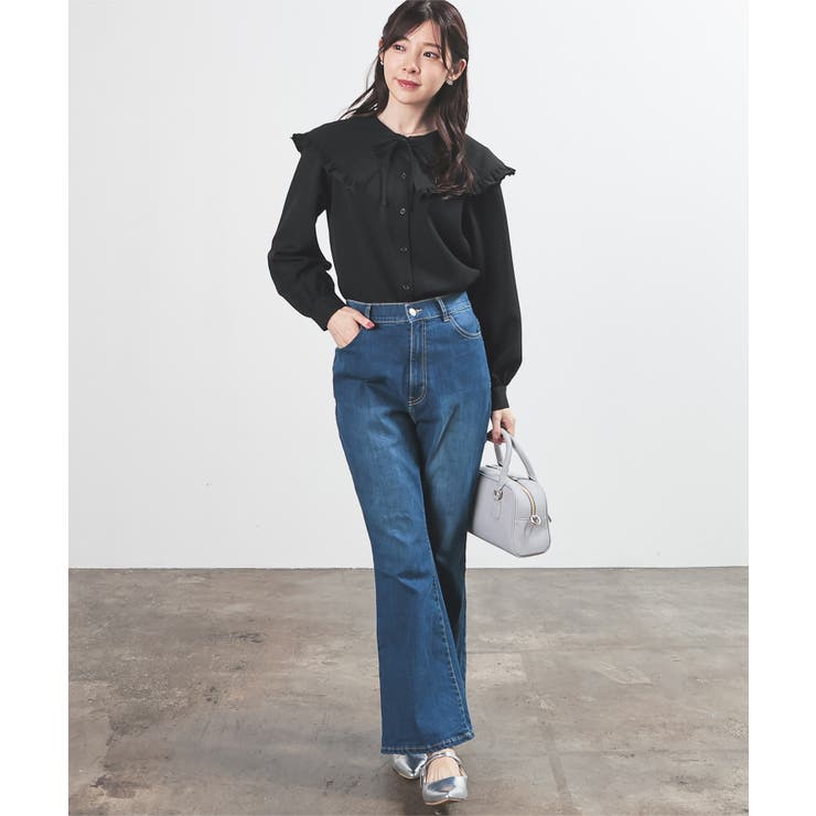 トップス ブラウス 長袖 | Honeys | 詳細画像7 