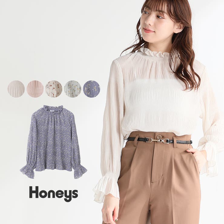 ブラウス レディース おしゃれ 品番 Hnsw0002373 Honeys ハニーズ のレディースファッション通販 Shoplist ショップリスト