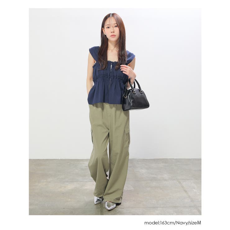 トップス ブラウス ノースリーブ | Honeys | 詳細画像12 