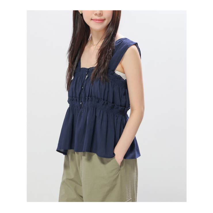 トップス ブラウス ノースリーブ | Honeys | 詳細画像13 