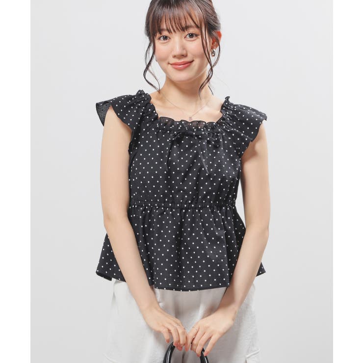 トップス ブラウス ノースリーブ | Honeys | 詳細画像8 