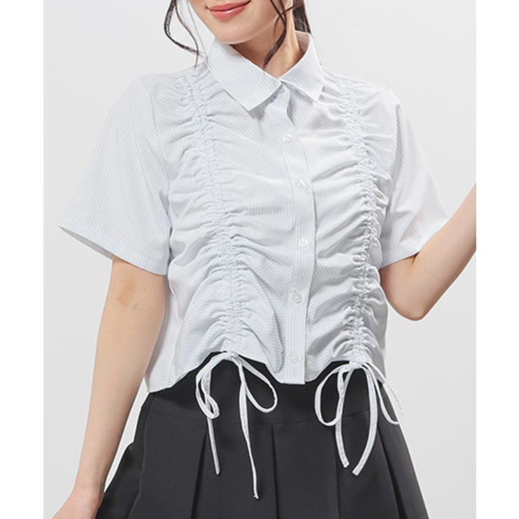 オフ×サックス | トップス シャツ ブラウス | Honeys