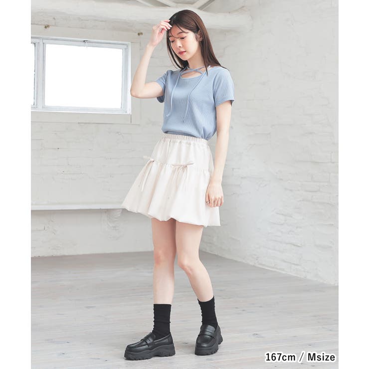 ボトムス スカート ミニスカート[品番：HNSW0011158]｜Honeys