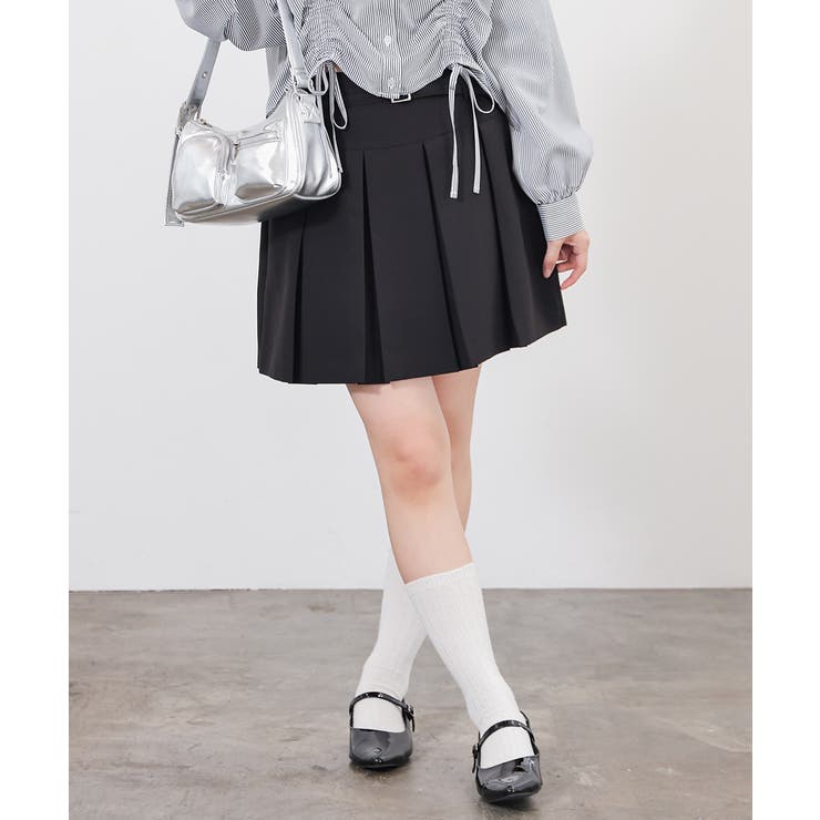 ブラック | ボトムス スカート ミニスカート | Honeys