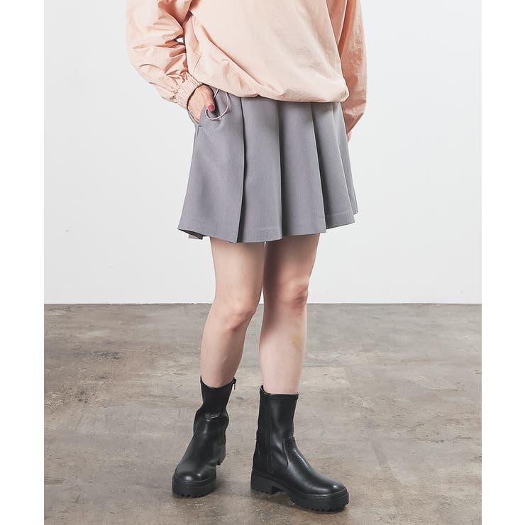 杢グレー | ボトムス スカート ミニスカート | Honeys