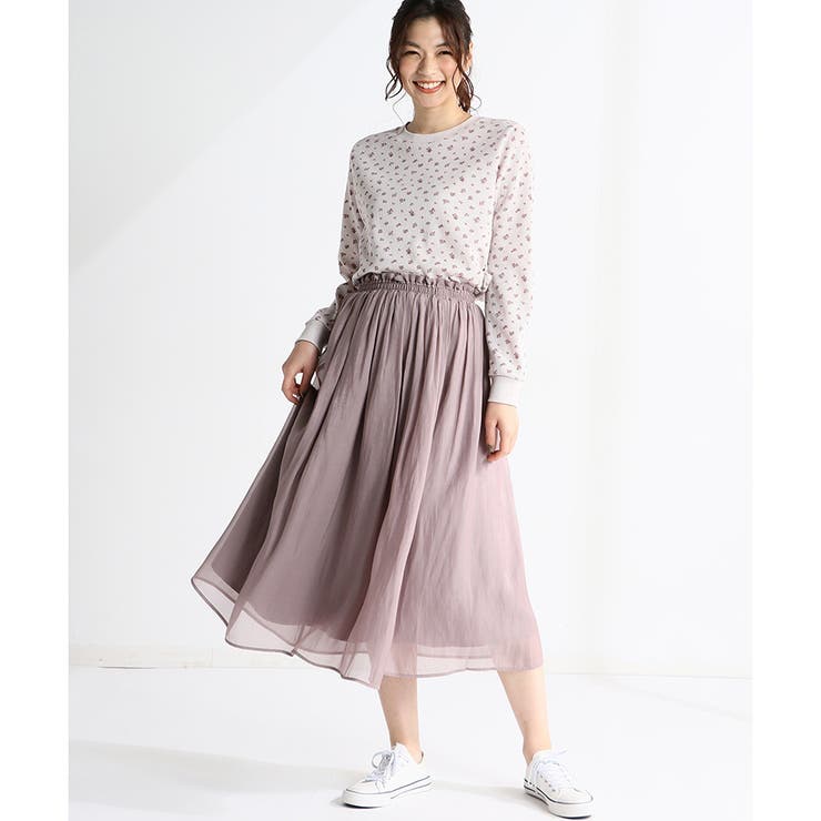 スカート シアー フレアスカート 品番 Hnsw Honeys ハニーズ のレディースファッション通販 Shoplist ショップリスト