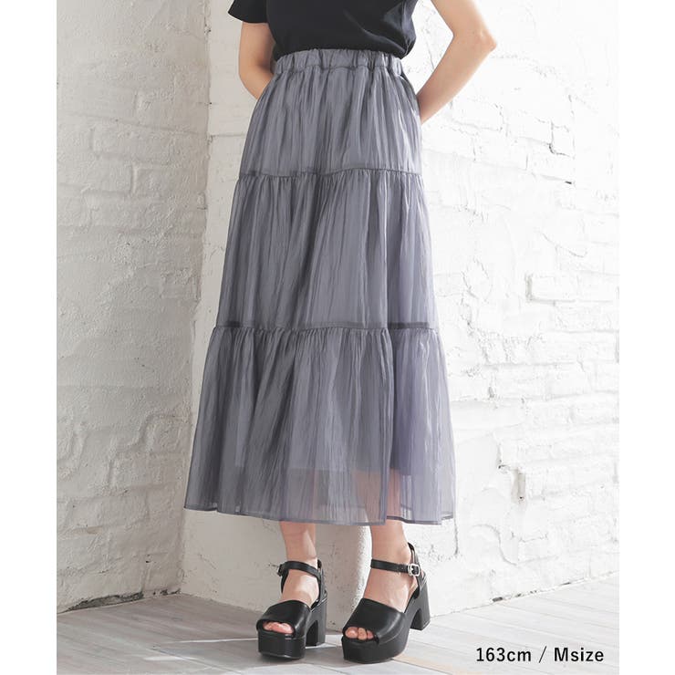 ボトムス スカート ロングスカート | Honeys | 詳細画像10 