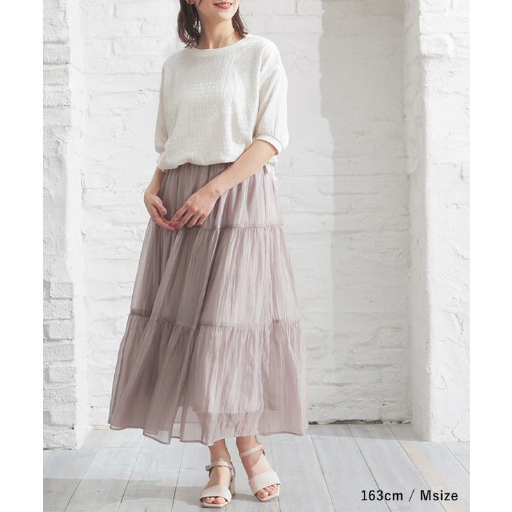 ボトムス スカート ロングスカート | Honeys | 詳細画像12 