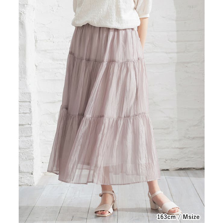 ボトムス スカート ロングスカート | Honeys | 詳細画像13 