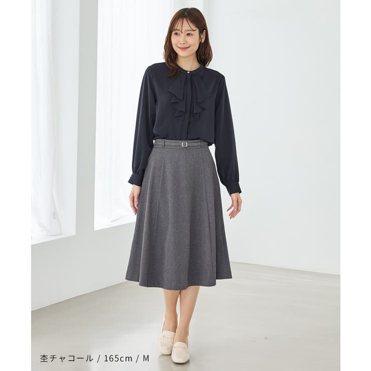 ボトムス スカート ひざ丈 | Honeys | 詳細画像8 