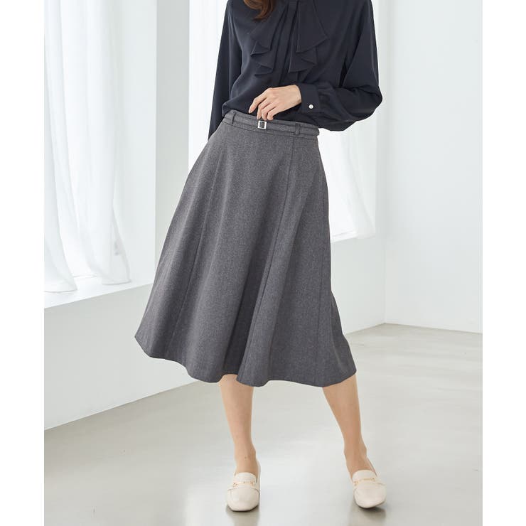 ボトムス スカート ひざ丈 | Honeys | 詳細画像9 