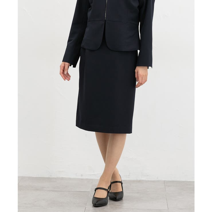 ネイビー | ボトムス スカート タイトスカート | Honeys