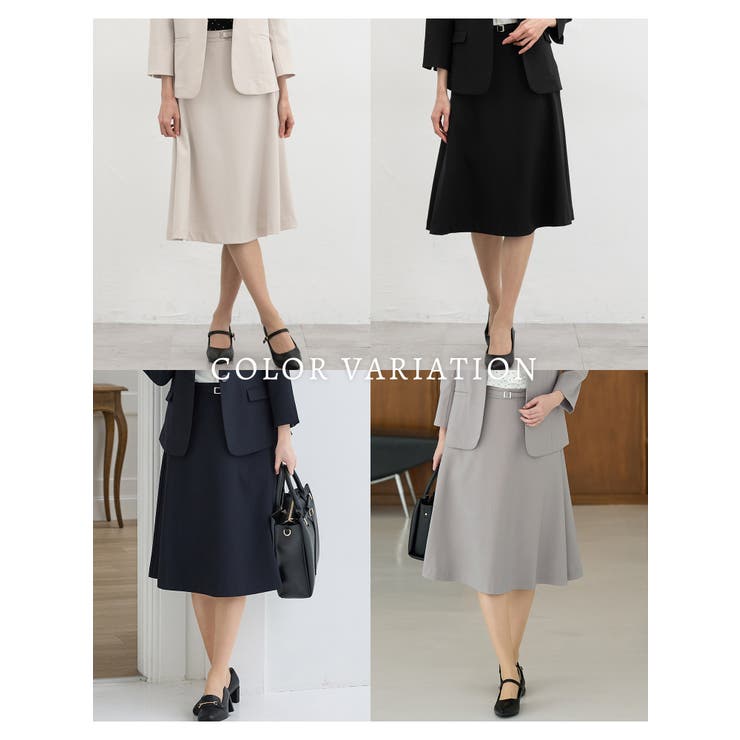 ボトムス スカート フレアスカート | Honeys | 詳細画像3 