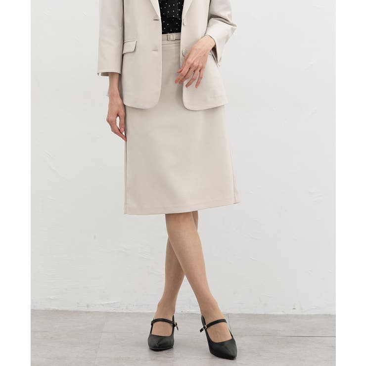 ライトグレージュ | ボトムス スカート タイトスカート | Honeys