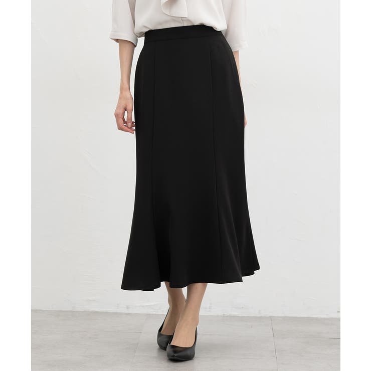 ブラック | ボトムス スカート ロングスカート | Honeys