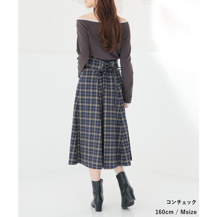 ボトムス スカート ひざ丈 | Honeys | 詳細画像10 