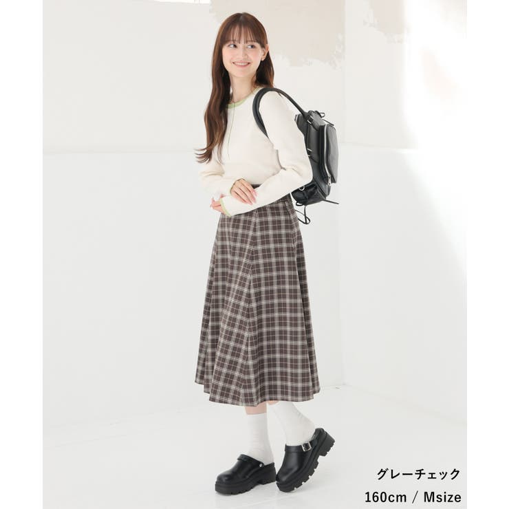 ボトムス スカート ひざ丈 | Honeys | 詳細画像5 