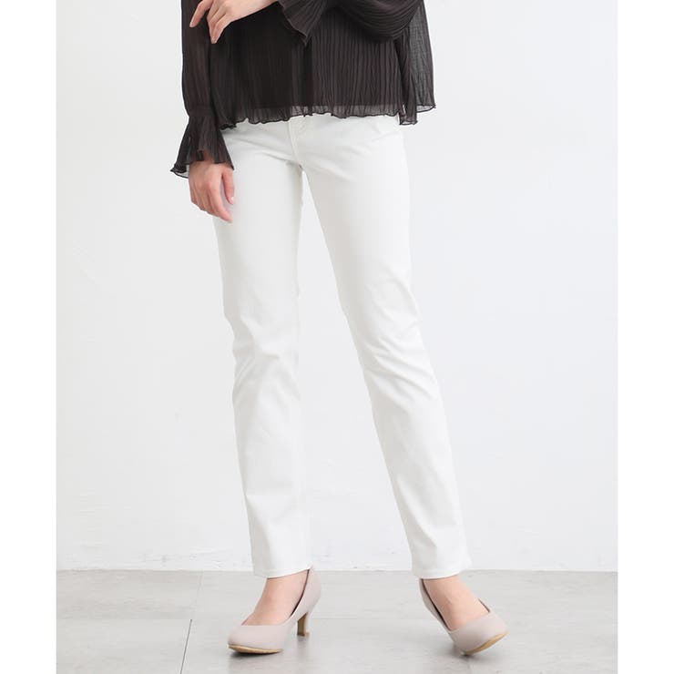 ホワイト | ボトムス スキニーパンツ カラーパンツ | Honeys