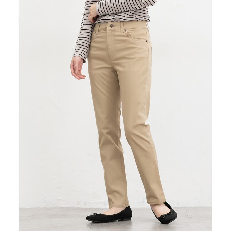 ベージュ | ボトムス パンツ カラースキニーパンツ | Honeys