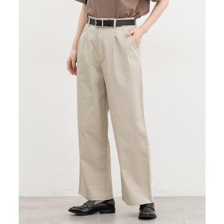 サンドベージュ | ボトムス パンツ チノパン | Honeys
