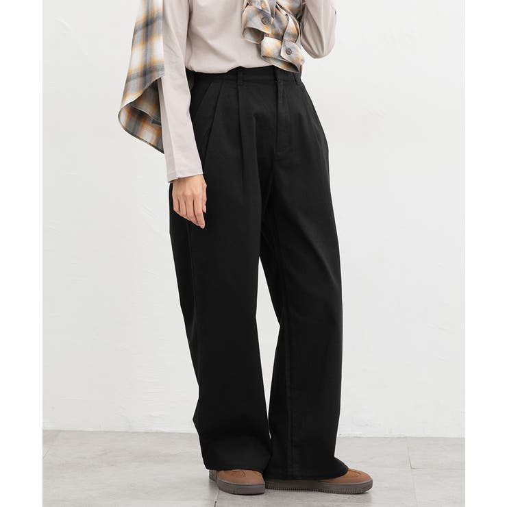 ブラック | ボトムス パンツ チノパン | Honeys