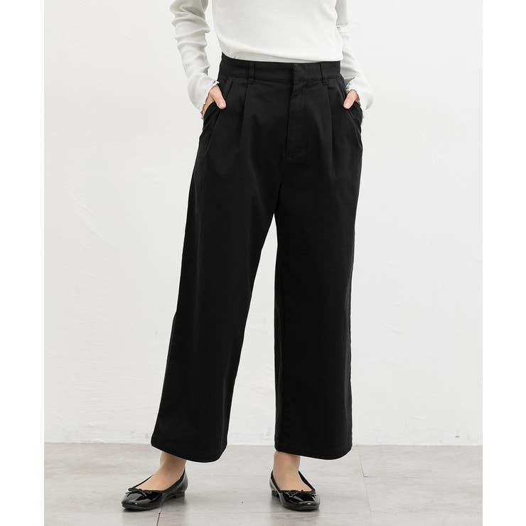 ブラック | ボトムス パンツ チノパン | Honeys