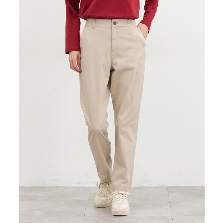 ライトベージュ | ボトムス パンツ テーパードパンツ | Honeys