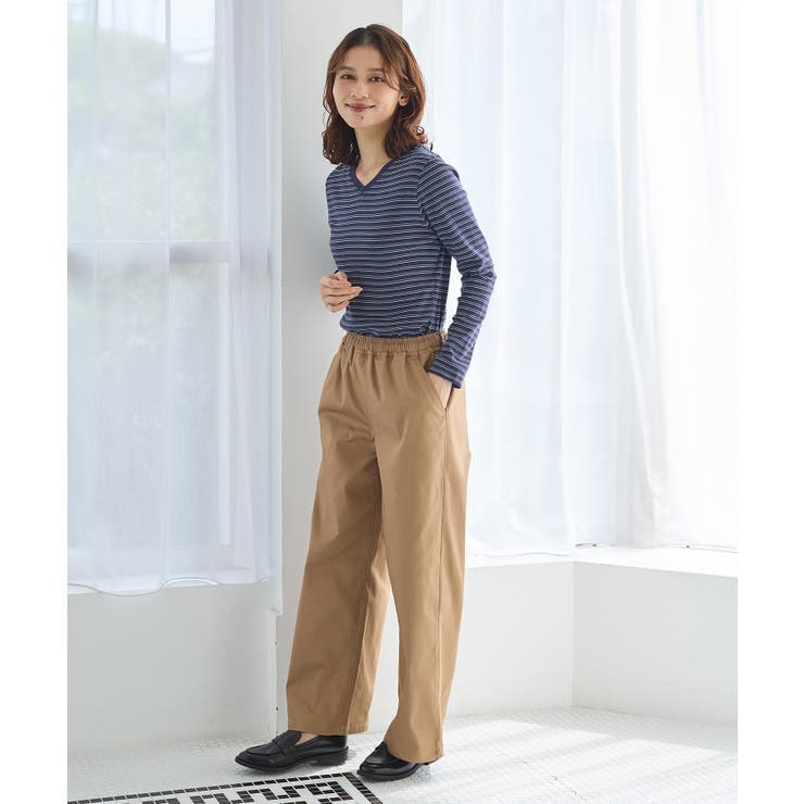 ボトムス パンツ コットン | Honeys | 詳細画像7 