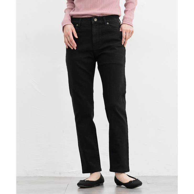 ブラック | ボトムス パンツ デニムスキニーパンツ | Honeys