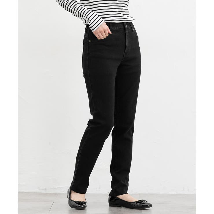 ブラック | ボトムス パンツ デニムスキニーパンツ | Honeys