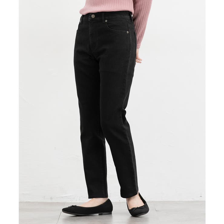 ブラック | ボトムス パンツ デニムスキニーパンツ | Honeys