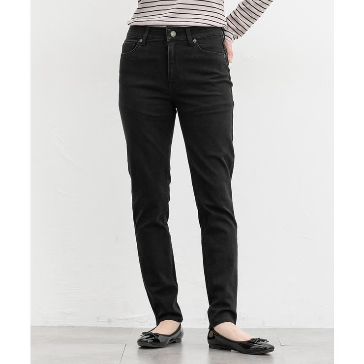 ブラック | ボトムス パンツ デニムスキニーパンツ | Honeys