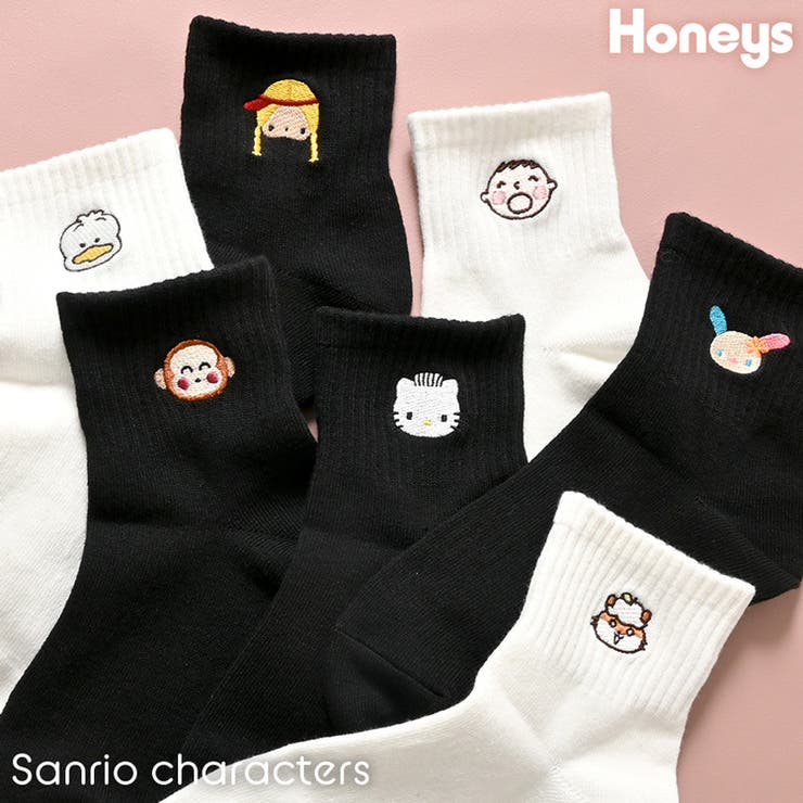 【2024年】高評価レビューアイテム特集 靴下 ソックス 刺繍[品番：HNSW0008989]｜Honeys（ハニーズ）の ワンピース