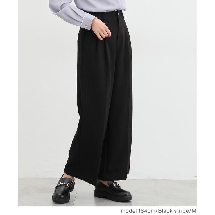 セール】lace trimming wide pants（スラックス）｜HONEY MI