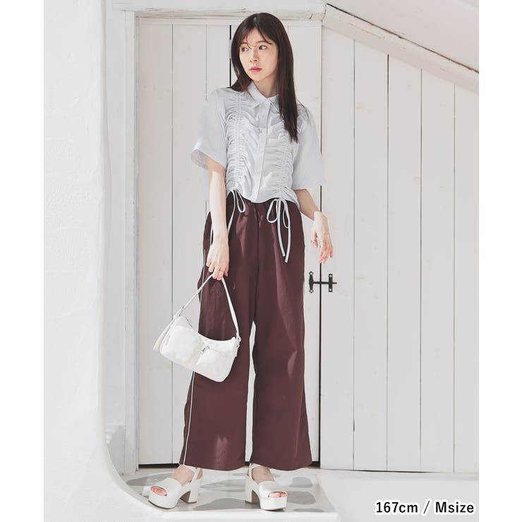 ボトムス パンツ ワイドパンツ | Honeys | 詳細画像11 