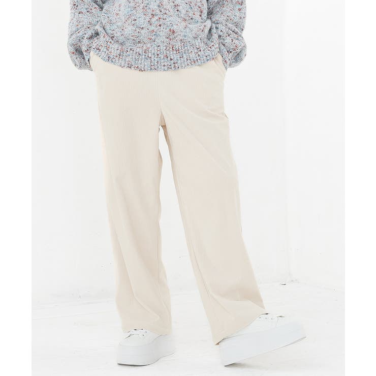 アイボリー | ボトムス パンツ ストレートパンツ | Honeys