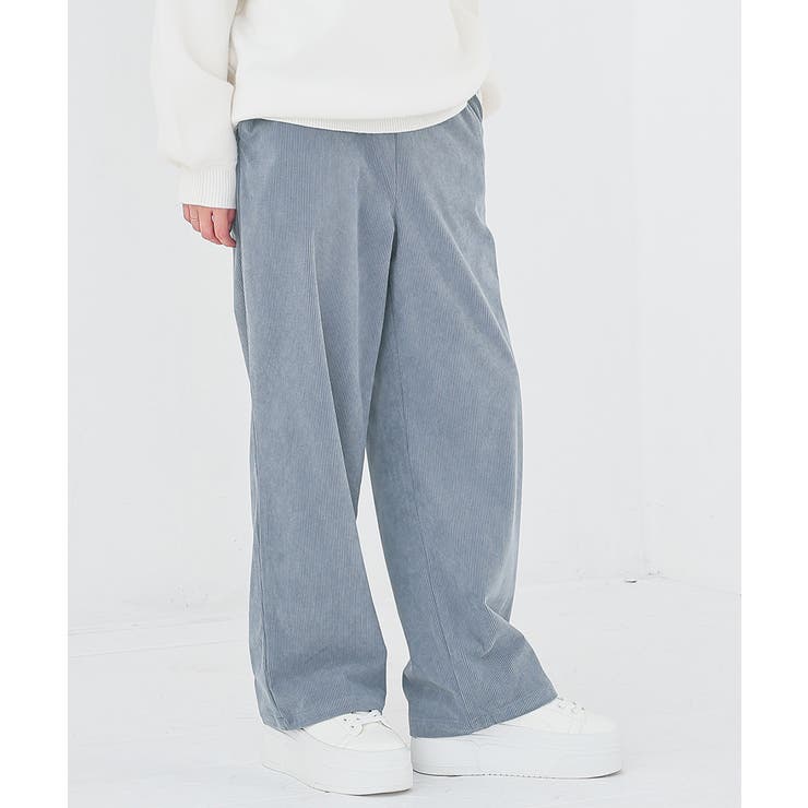 サックス | ボトムス パンツ ストレートパンツ | Honeys