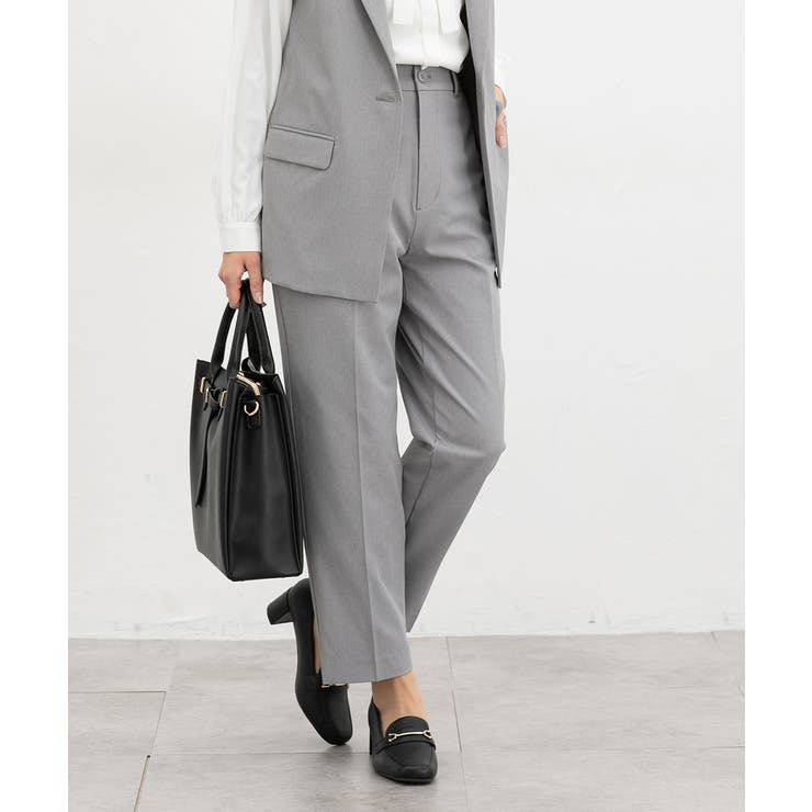 ライト杢グレー | ボトムス パンツ セットアップ | Honeys