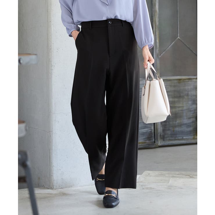 ブラック | ボトムス パンツ 大きいサイズ | Honeys