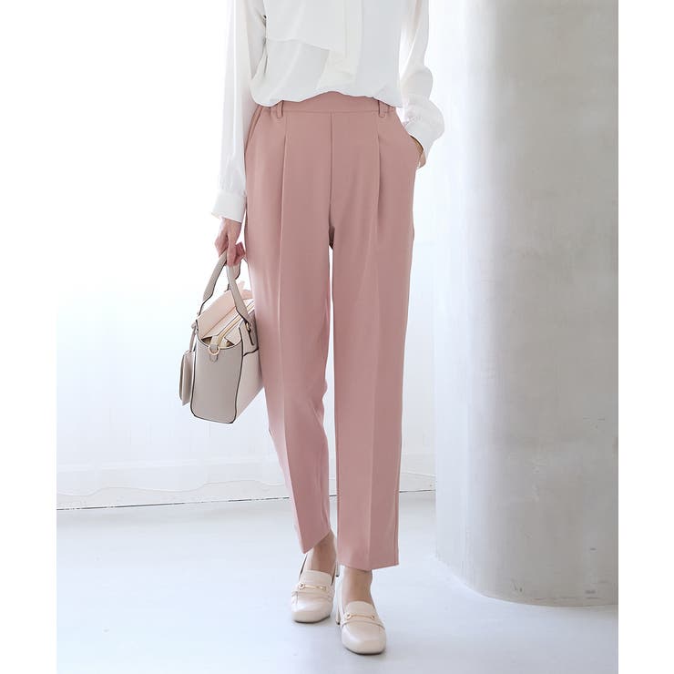 ピンク | ボトムス パンツ テーパードパンツ | Honeys