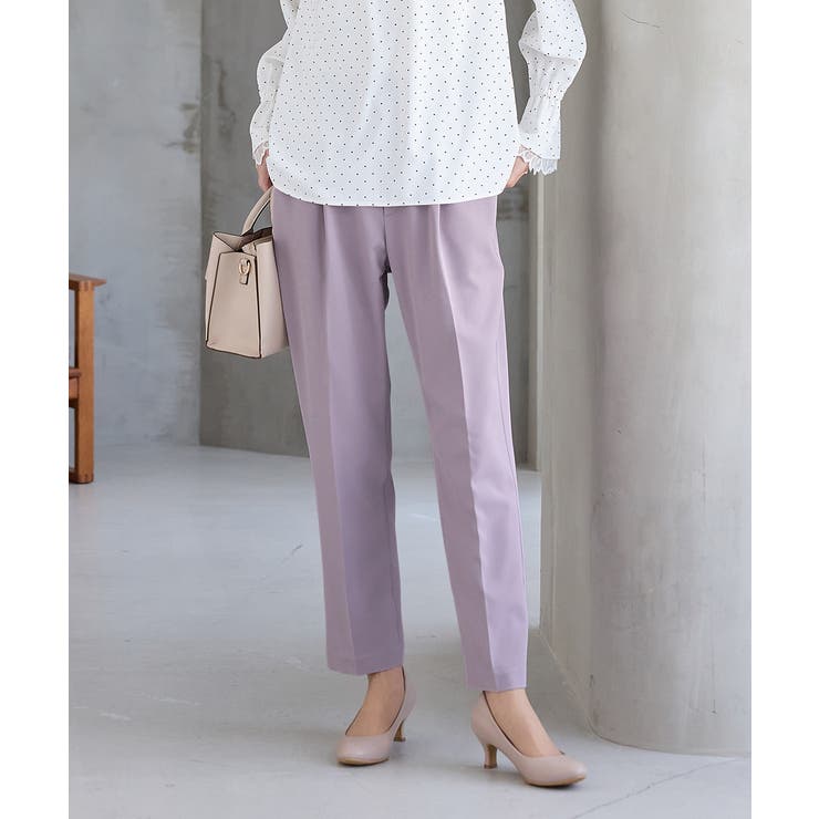 ラベンダー | ボトムス パンツ テーパードパンツ | Honeys