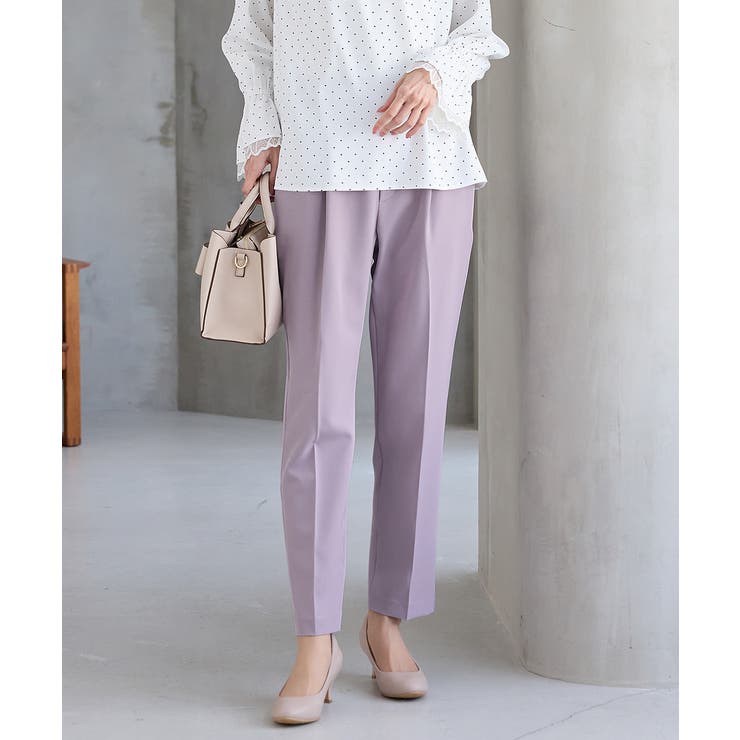 ラベンダー | ボトムス パンツ テーパードパンツ | Honeys