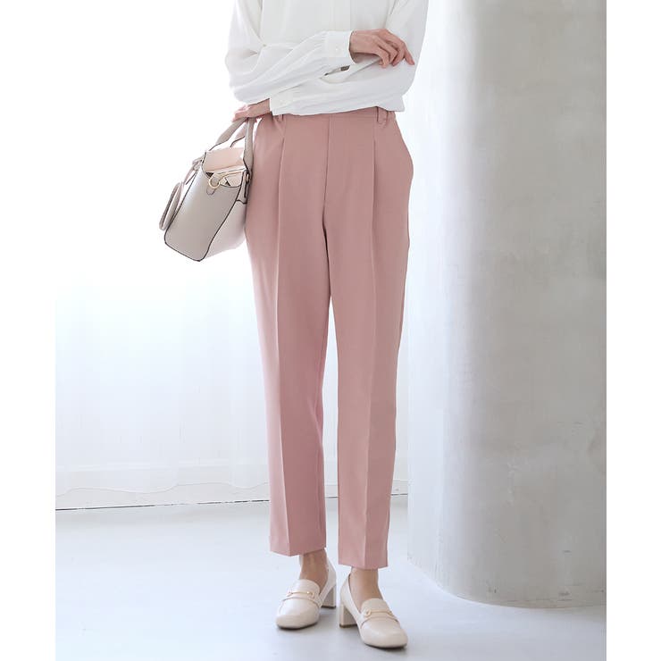 ピンク | ボトムス パンツ テーパードパンツ | Honeys