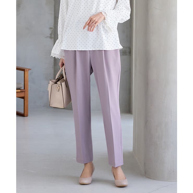 ラベンダー | ボトムス パンツ テーパードパンツ | Honeys