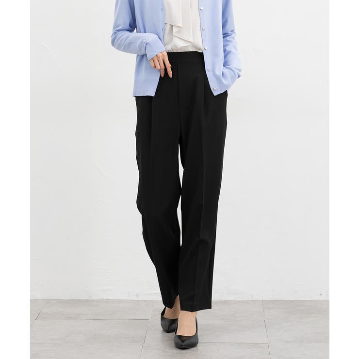 ブラック | ボトムス パンツ ストレートパンツ | Honeys