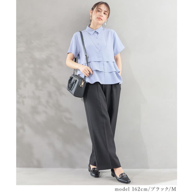 ボトムス パンツ ワイドパンツ | Honeys | 詳細画像4 