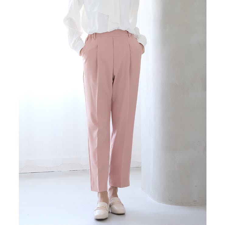ピンク | ボトムス パンツ テーパードパンツ | Honeys